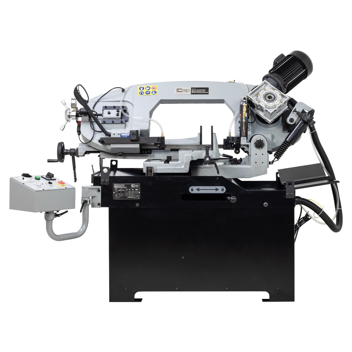 SIP 15 Inch Swivel Head Manual & Auto-Cut Metal Bandsaw